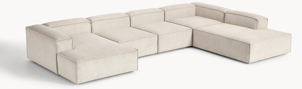 Sofa modułowa XL ze sztruksu Lennon