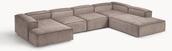 Sofa modułowa XL ze sztruksu Lennon