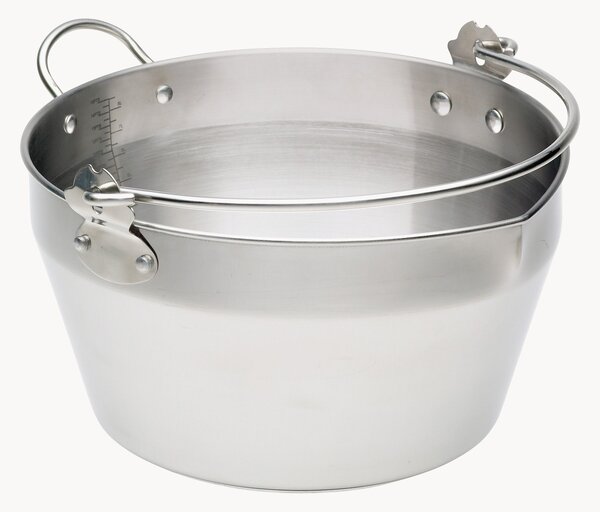 Garnek ze stali szlachetnej z uchwytem Home Made, 9 l