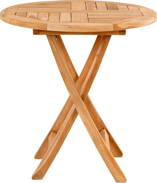 Oviedo stół ogrodowy Ø70 cm tek
