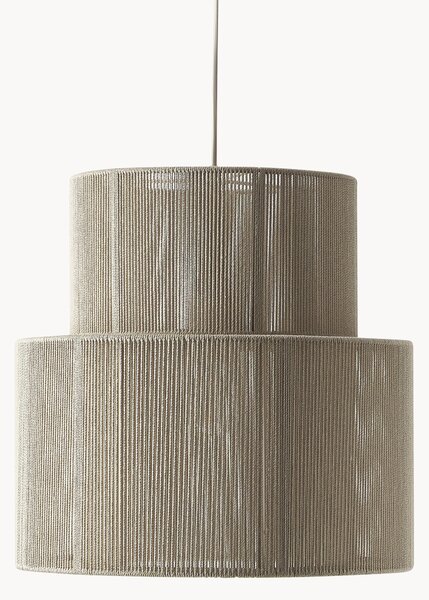 Lampa wisząca z włókna lnianego Lace