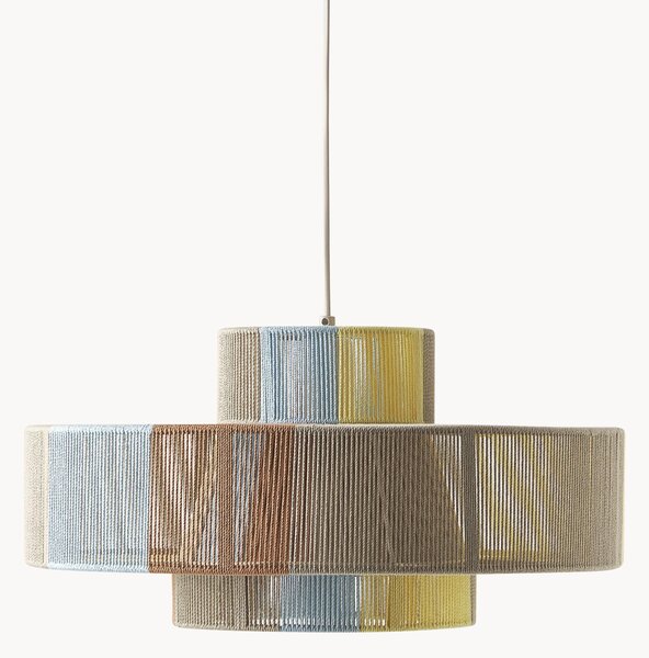 Lampa wisząca z włókna lnianego Lace