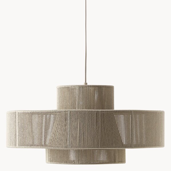 Lampa wisząca z włókna lnianego Lace