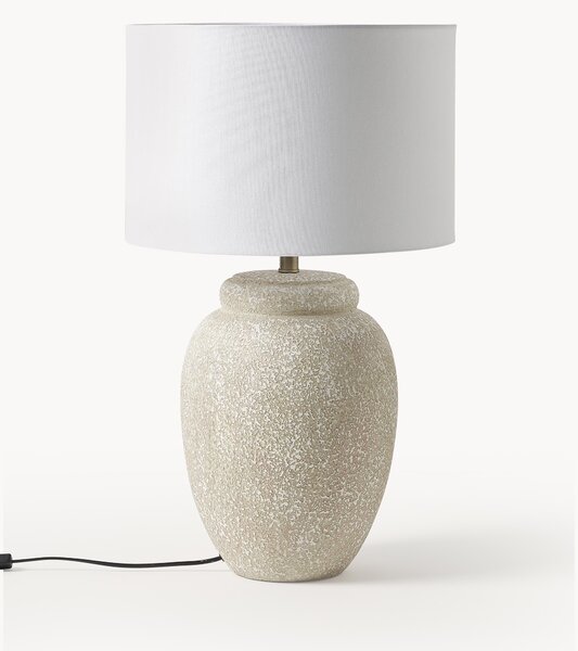 Lampa stołowa z ceramiczną podstawą Bodhi