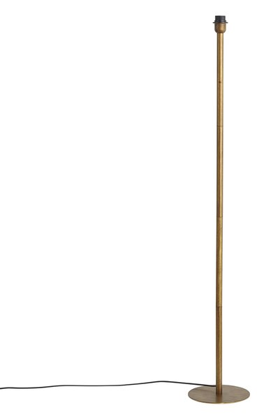Klasyczna lampa podłogowa złota bez klosza - Simplo