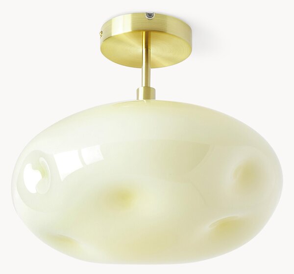 Lampa sufitowa ze szkła opalowego Josie