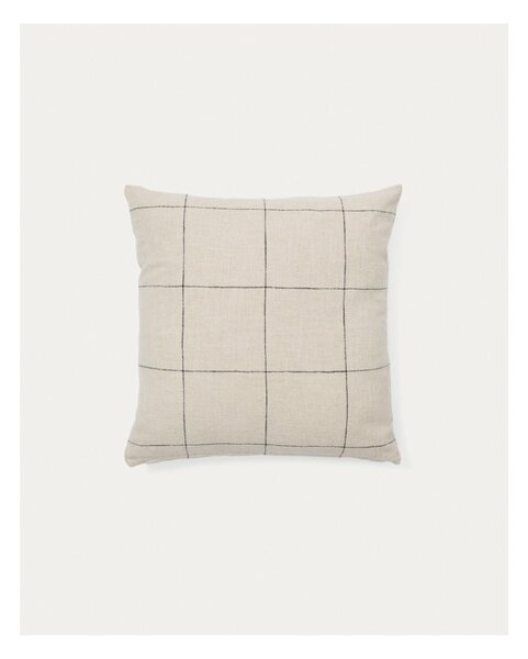 Poszewka na poduszkę z mieszanki lnu 45x45 cm Ayame – Kave Home