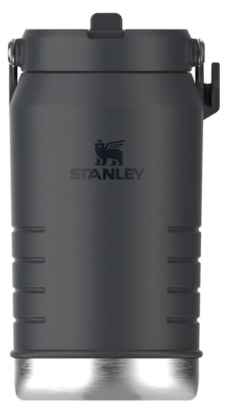 Czarny termos ze stali nierdzewnej 1,9 l IceFlow™ Flip Straw 2.0 Black – Stanley