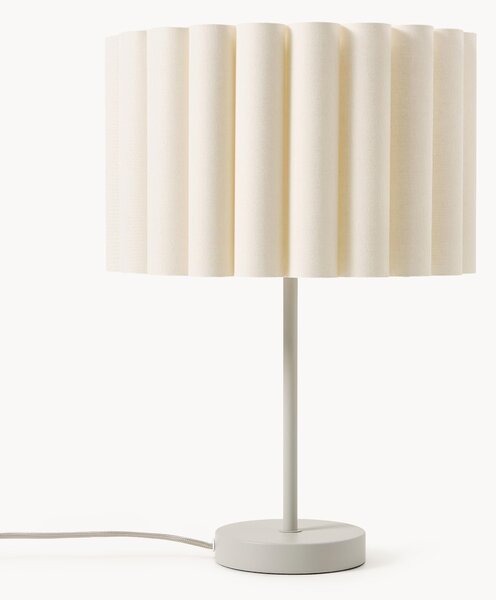 Lampa stołowa z lnu Lucina