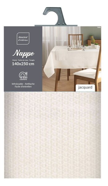 Obrus żakardowy 140x250 cm Stella – douceur d'intérieur