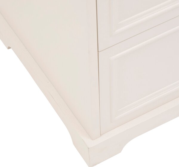 Komoda z 5 szufladami MOHEA, 45 x 39 x 113 cm, beżowa