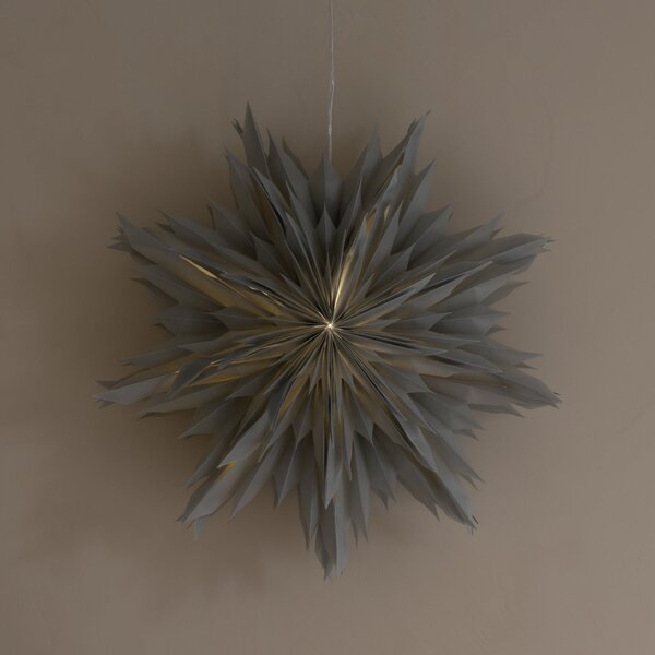 Lampa Stołowa Watt & Veke, Oslo, szary, salon, papier | karton, design