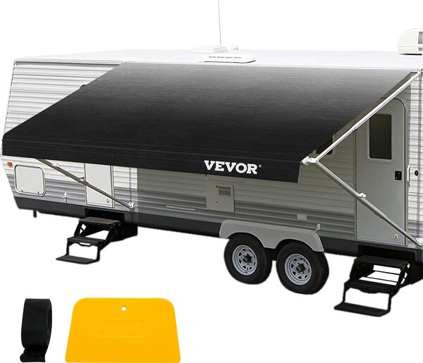 Tkanina Zamienna Do Markizy Vevor Rv 18Ft Wodoodporny Winyl Premium Wglowy