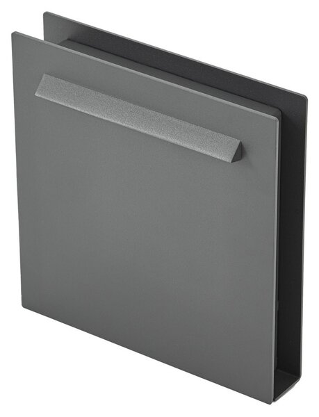 Zewnętrzna Lampa Lucande, Joril, szary, taras, aluminium, nowoczesny