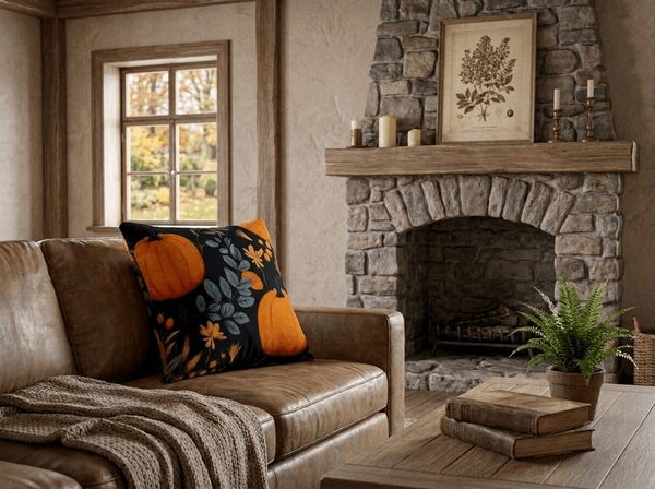 Mikropluszowa poszewka na poduszkę PUMPKINZA 45x45 cm, kolorowa