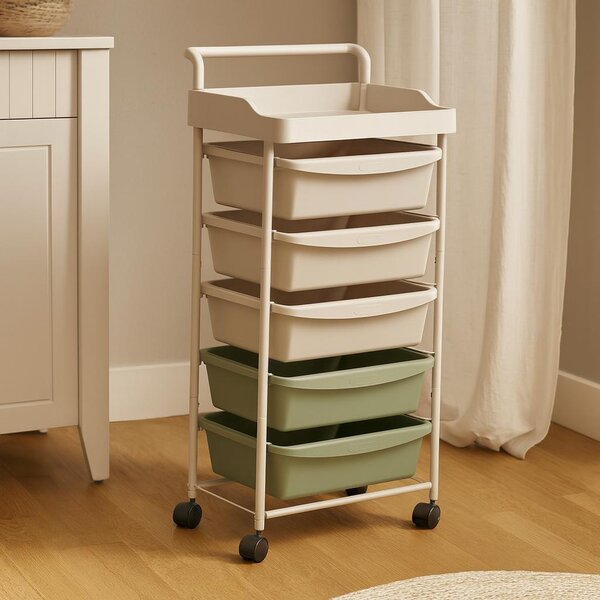 Mobilny organizer DESKOLOR, 6 szuflad, 82 cm