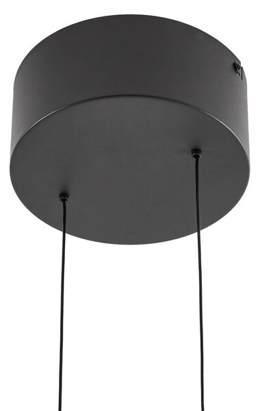 Lampa wisząca Shiro Quitani, możliwość ściemniania, biały / opal, salon / jadalnia, szkło, design