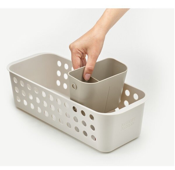 Beżowy organizer łazienkowy EasyStore – Joseph Joseph