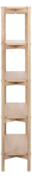 Regał w dekorze dębu w naturalnym kolorze 86x160x30 cm Braidwood – Actona