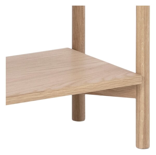 Regał w dekorze dębu w naturalnym kolorze 86x160x30 cm Braidwood – Actona