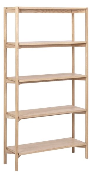 Regał w dekorze dębu w naturalnym kolorze 86x160x30 cm Braidwood – Actona