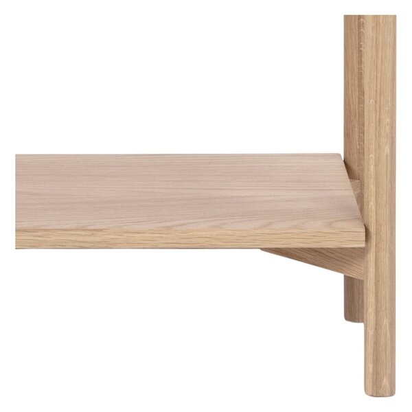 Regał w dekorze dębu w naturalnym kolorze 86x160x30 cm Braidwood – Actona