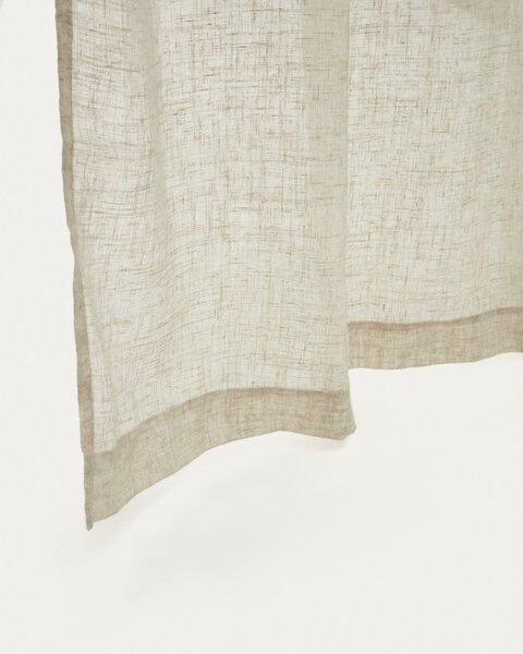 Beżowa zasłona 140x260 cm Mahina – Kave Home