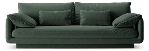 Ciemnozielona sofa 220 cm Torino – Micadoni Home