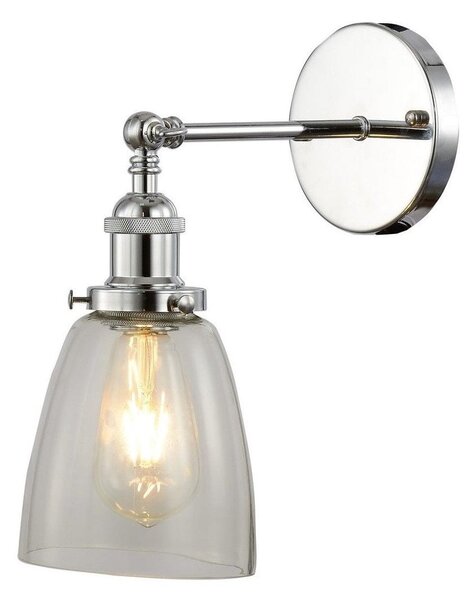 Lumina Deco Lampa Ścienna Kinkiet Loftowy Fabi Pro W1