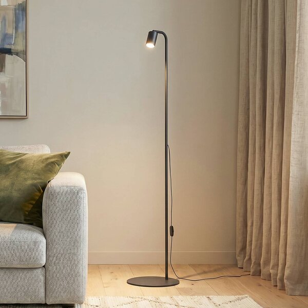Lampa stojąca Nex TK Lighting, czarny, salon / jadalnia, metal