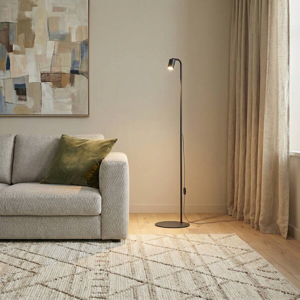 Lampa stojąca Nex TK Lighting, czarny, salon / jadalnia, metal