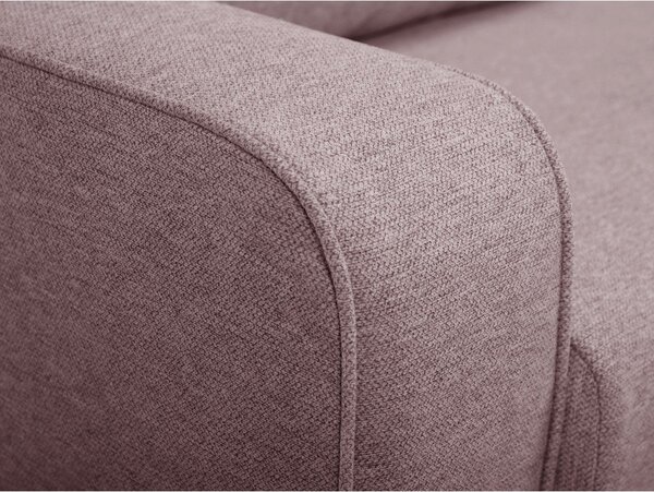 Jasnoróżowa rozkładana sofa 160 cm Come – Bobochic Paris