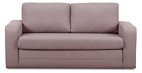 Jasnoróżowa rozkładana sofa 160 cm Come – Bobochic Paris