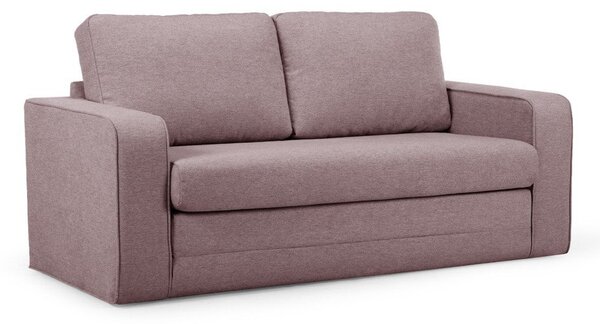 Jasnoróżowa rozkładana sofa 160 cm Come – Bobochic Paris