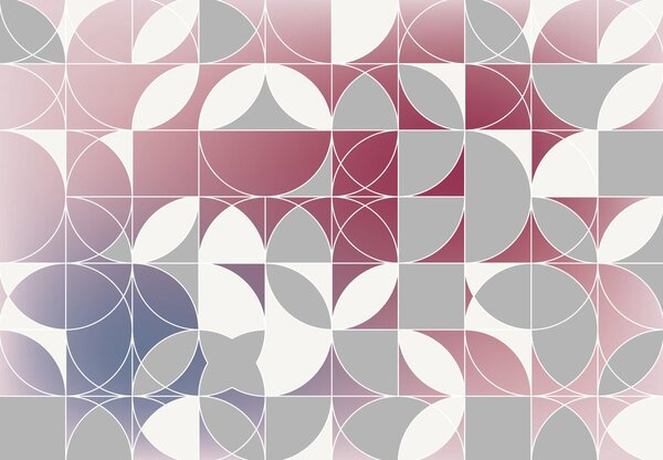 Fototapeta - Wzory abstrakcyjne 1 (196x136 cm)