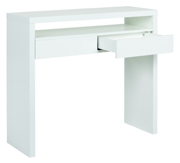 Biurko z wysuwanym blatem Console Mel