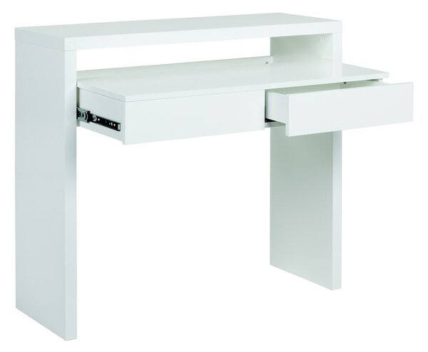 Biurko z wysuwanym blatem Console Mel