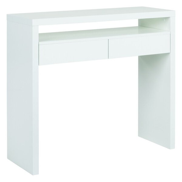 Biurko z wysuwanym blatem Console Mel