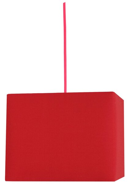 Basic Lampa Wisząca 30 1X60W E27 Czerwony