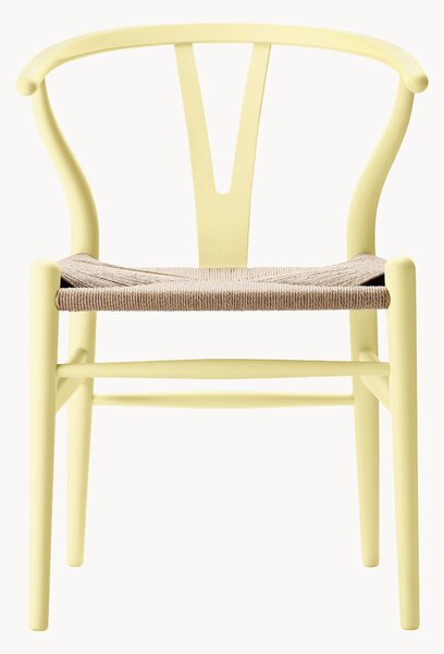 Krzesło z drewna z plecionym siedziskiem CH24 Wishbone Chair
