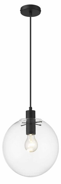 Puerto lampa wisząca średnia czarna LP-004/1P M BK Light Prestige