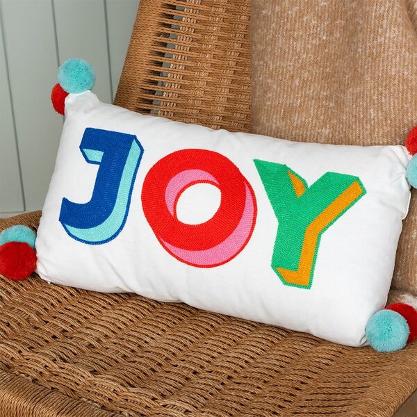 Poduszka dziecięca z mieszanki bawełny 50x33 cm Joy – Rex London