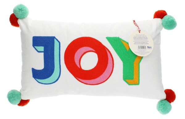 Poduszka dziecięca z mieszanki bawełny 50x33 cm Joy – Rex London