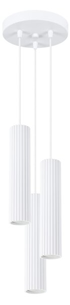 Lampa wisząca KARBON 3P biały