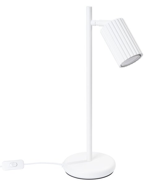 Lampa biurkowa KARBON biała