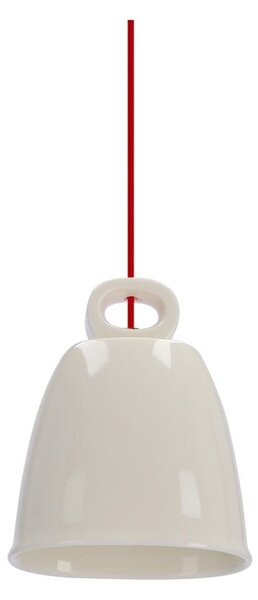 Biały żyrandol dziecięcy z ceramicznym kloszem Sewilla – Candellux Lighting