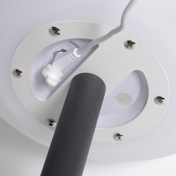 Lampa zewnętrzna stołowa/przenośna LED ze ściemniaczem na USB ø 30 cm Dinesh – Kave Home