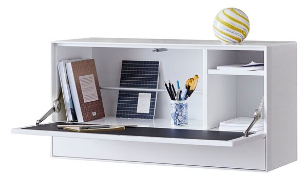 Biała szafka z szafką biurkową/wisząca 91x46x32,5 cm Edge by Hammel – Hammel Furniture
