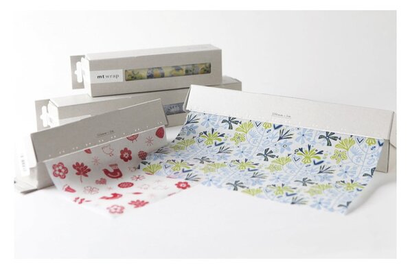 Papier do pakowania prezentów 23x500 cm Niña Silla MT Wrap – MT Masking Tape