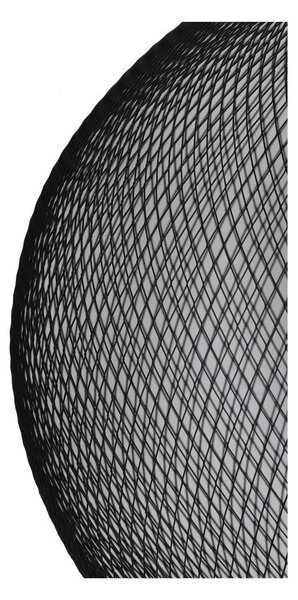 Lampa wisząca w kolorze matowej czerni z metalowym kloszem ø 50 cm Reilley – Light & Living